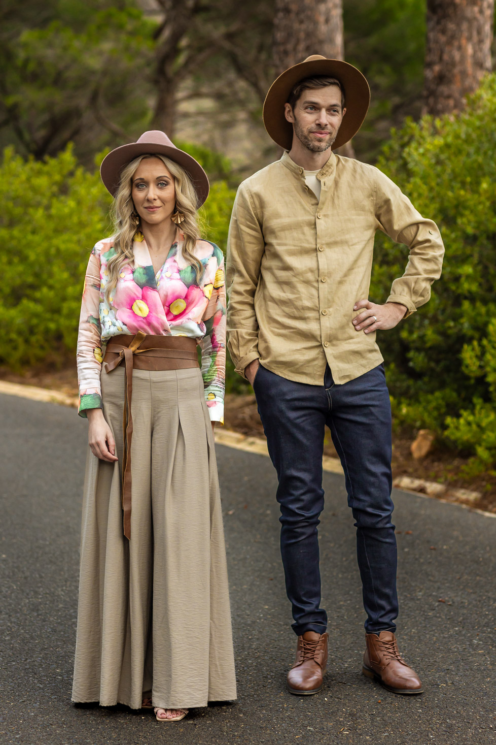 Soft Drape Blouse ~ Spring Bloom - Image 6