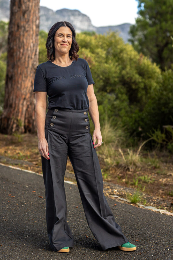 Pleated Trousers Cotton ~ Black